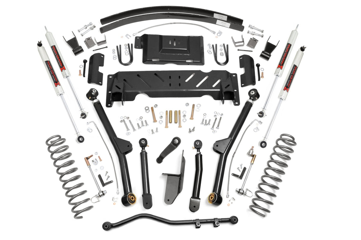 84-01 Jeep Cherokee XJ 4WD 4.5 Inch Lift Kit | Long Arm - Rough Country