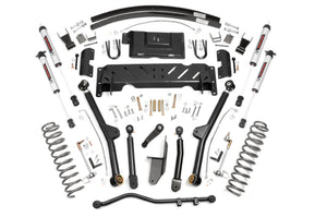 84-01 Jeep Cherokee XJ 4WD 4.5 Inch Lift Kit | Long Arm - Rough Country