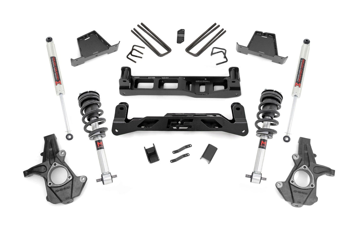 07-13 Chevy Silverado & GMC Sierra 1500 2WD 7.5 Inch Lift Kit - Rough Country