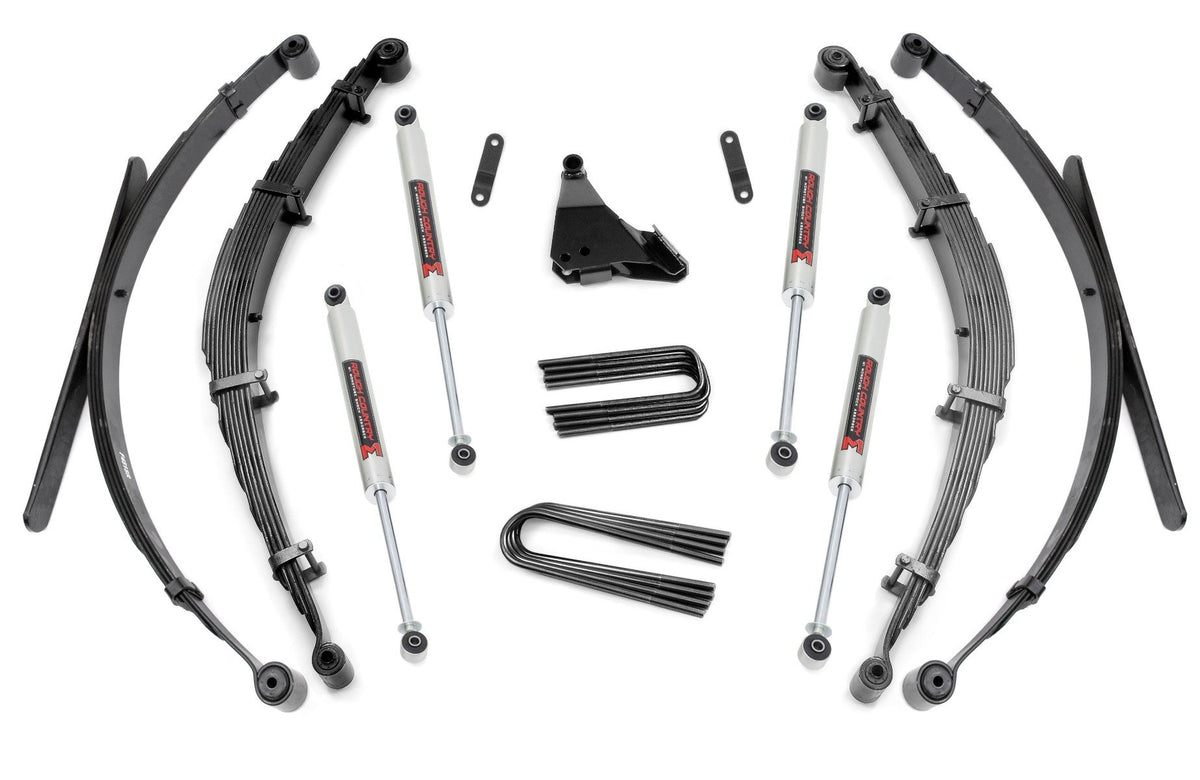 99-04 Ford F-250/F-350 Super Duty 4WD 4 Inch Lift Kit | Rear Springs - Rough Country