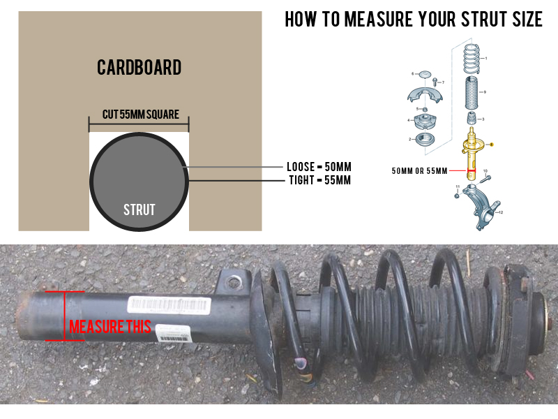 15-21 VW GTi / Golf Mk7 55mm Silvers Coilovers - NEOMAX
