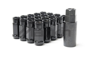 Monster Lug Open Ended Lug Nuts 14mm , 20pcs - Black
