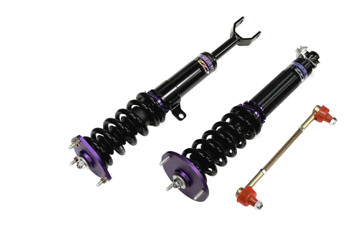 10-17 BMW 5-Series, F10 AWD D2 Racing Coilovers- RS Series