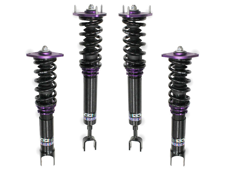 03-08 Nissan 350Z (True Rear) D2 Racing Coilovers - RS Series