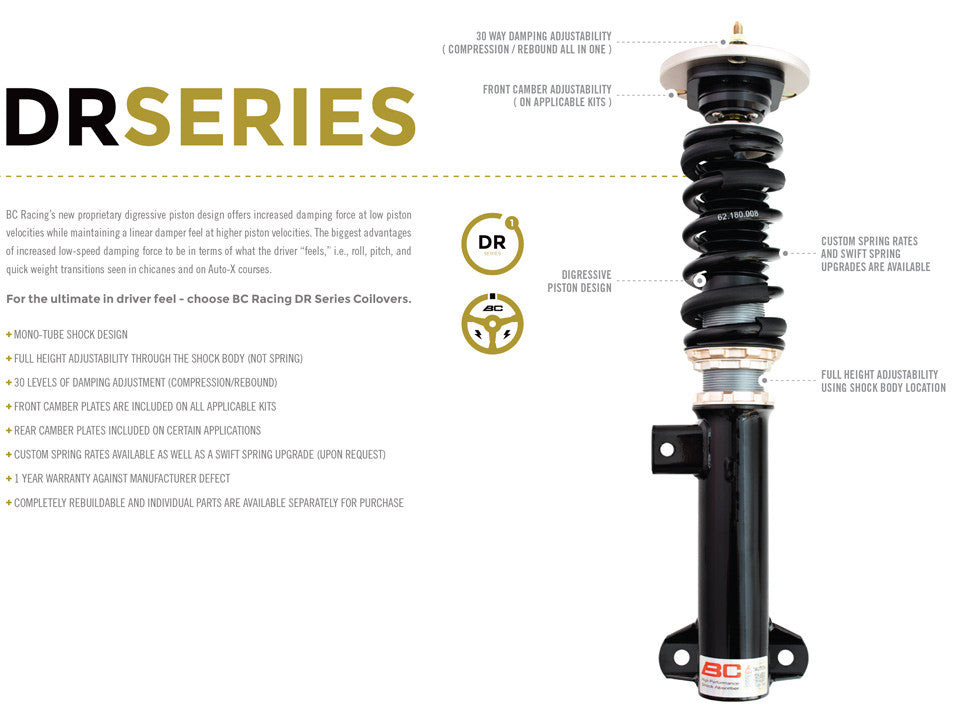 95-99 BMW E36 M3 BC Racing Coilovers - DS Type
