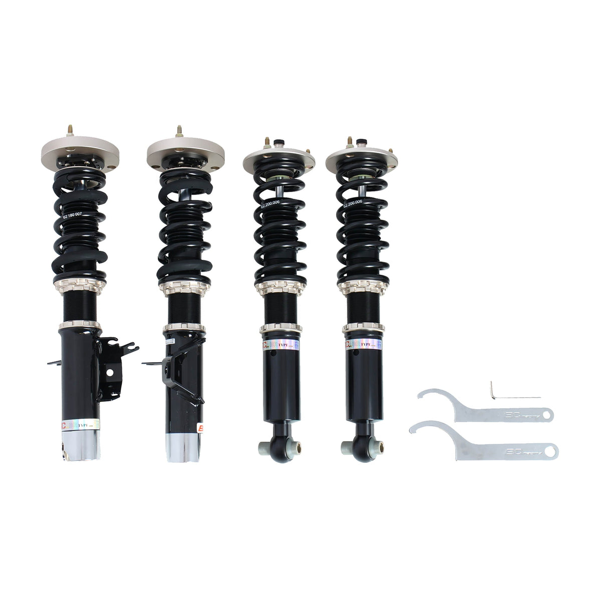82-88 BMW 5 SERIES E28 BC Racing Coilovers - BR Type