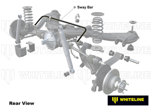 82-94 BMW 3 Series E30 Whiteline Rear Sway Bar 16mm