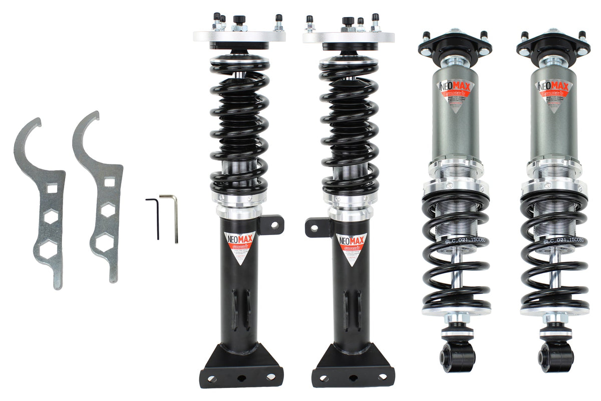 92-99 BMW E36 Silvers Coilovers - NEO Max (True Rear)