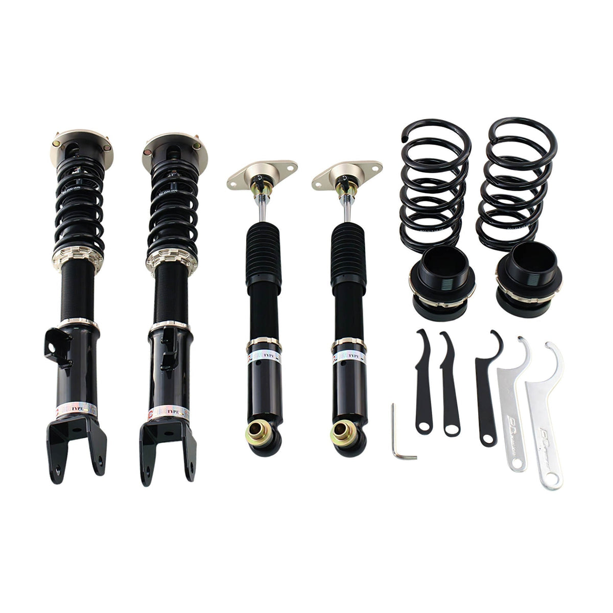 05-09 Hyundai Tucson FWD BC Racing Coilovers - BR Type
