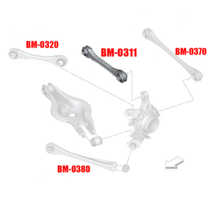 12-19 BMW 3 Series F30 Megan Racing Rear Toe Arms