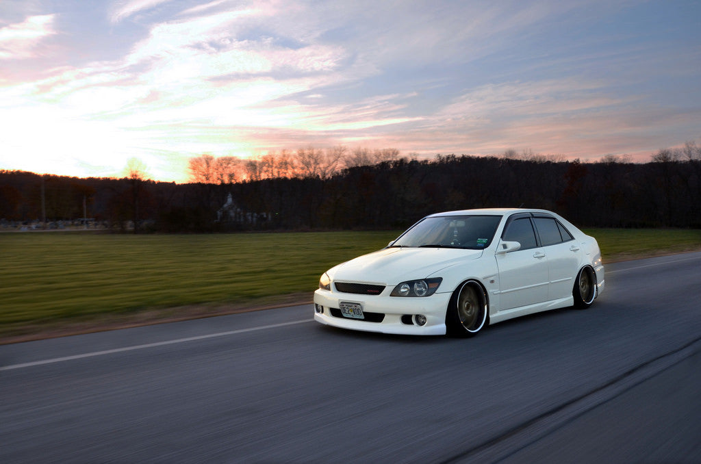 BC Coilovers on a IS300