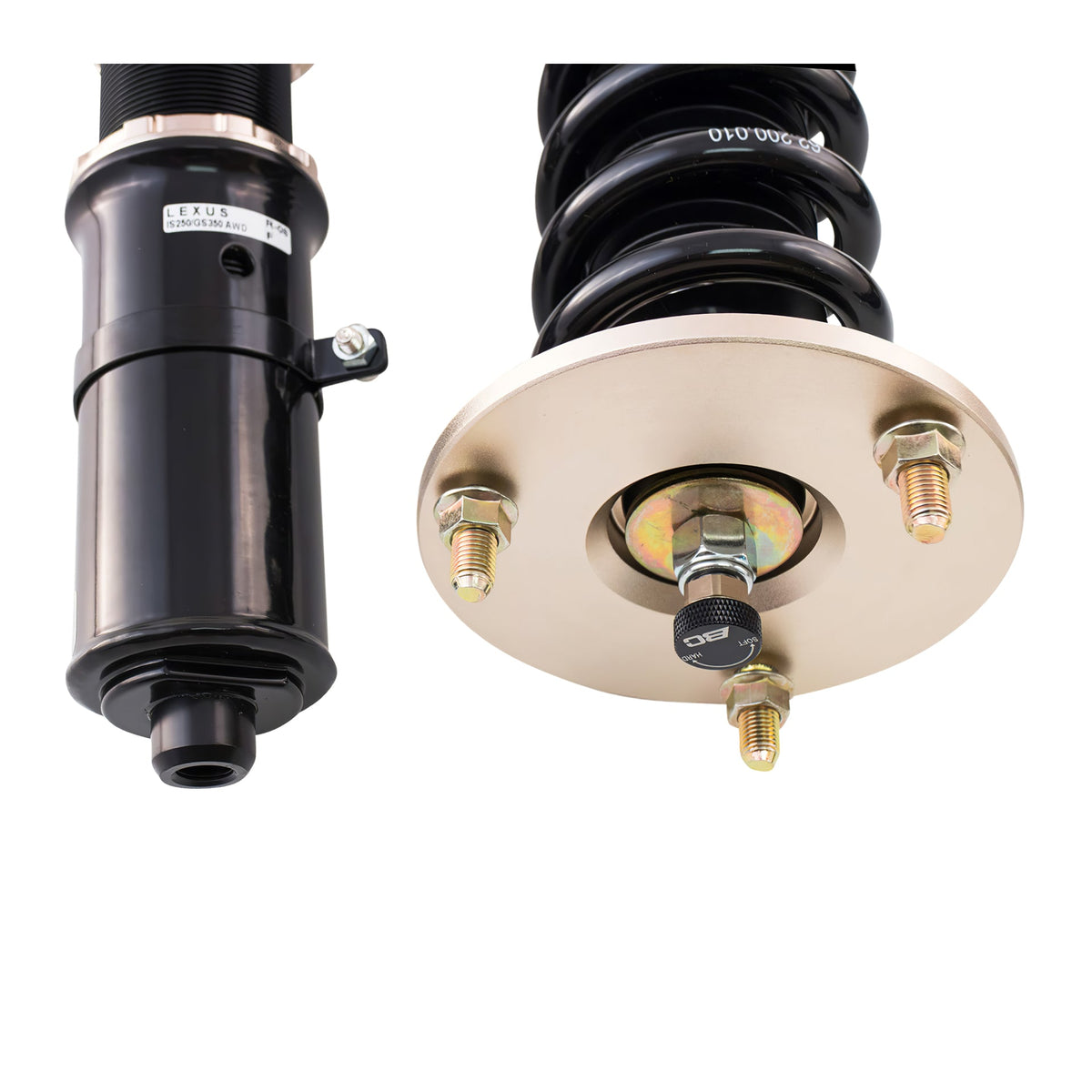 06-13 Lexus IS250 IS350 AWD BC Racing Coilovers