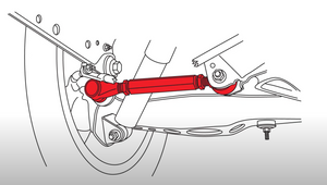 11-17 Lexus CT200H SPC Adjustable Rear Toe Arms