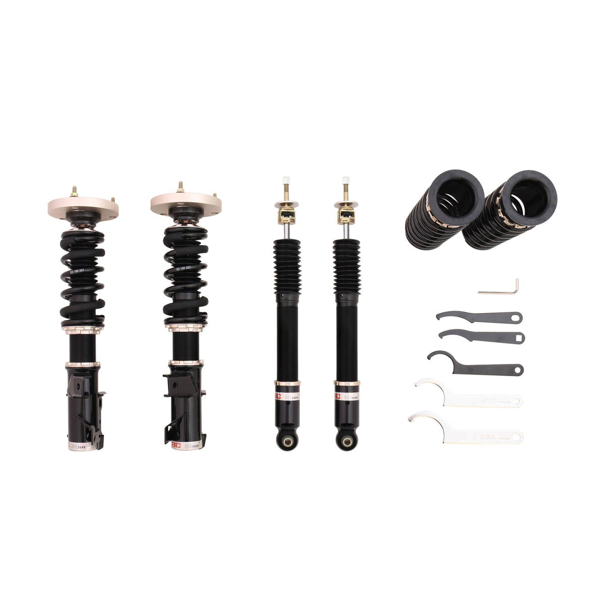 2013-19 Cadillac ATS AWD BC Racing BR Series Coilovers