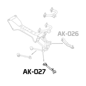95-05 Mitsubishi Eclipse Godspeed Adjustable Rear Trailing Arms