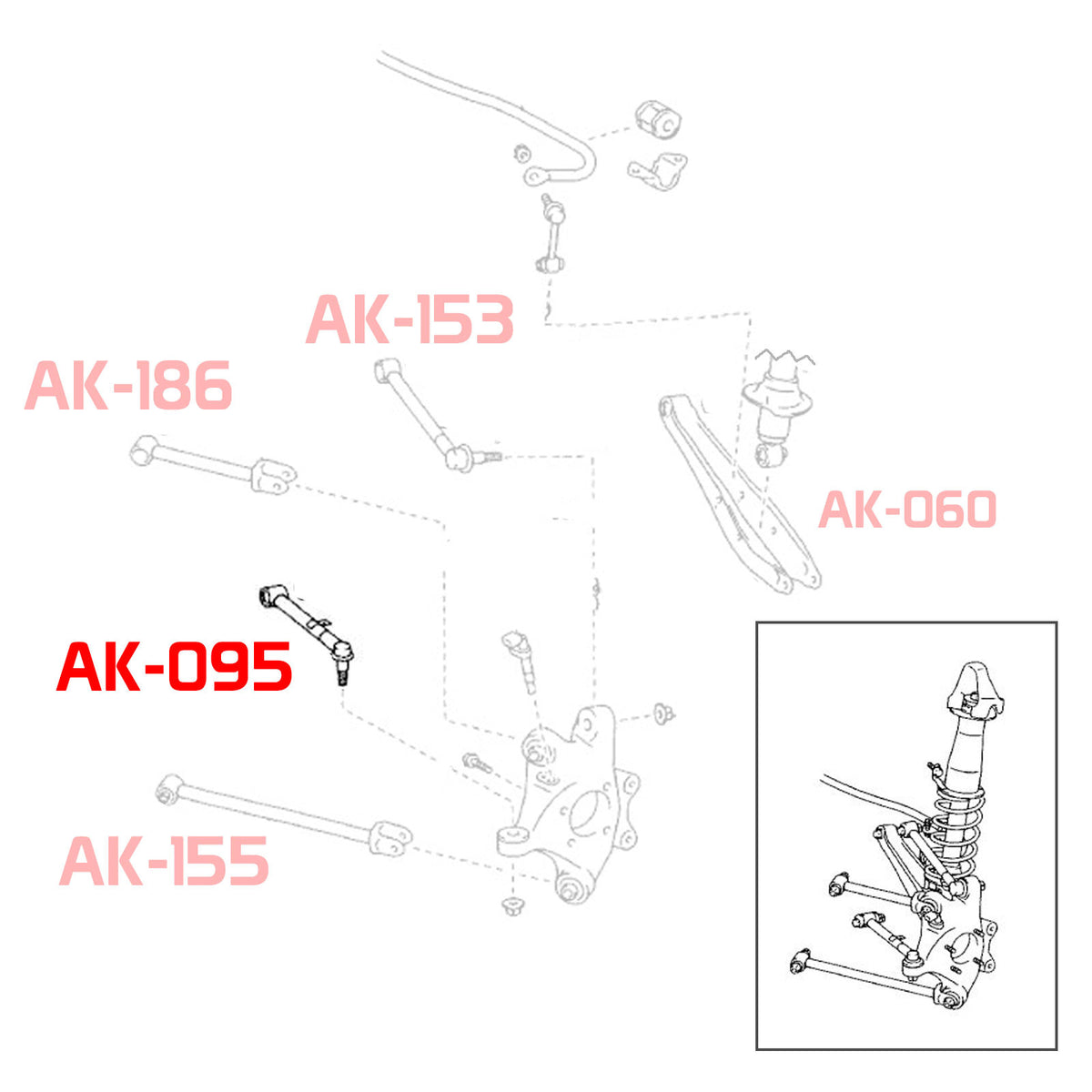 AK-095-A-Lexus-IS250-/-IS350-Adjustable-Rear-Toe-Arms-