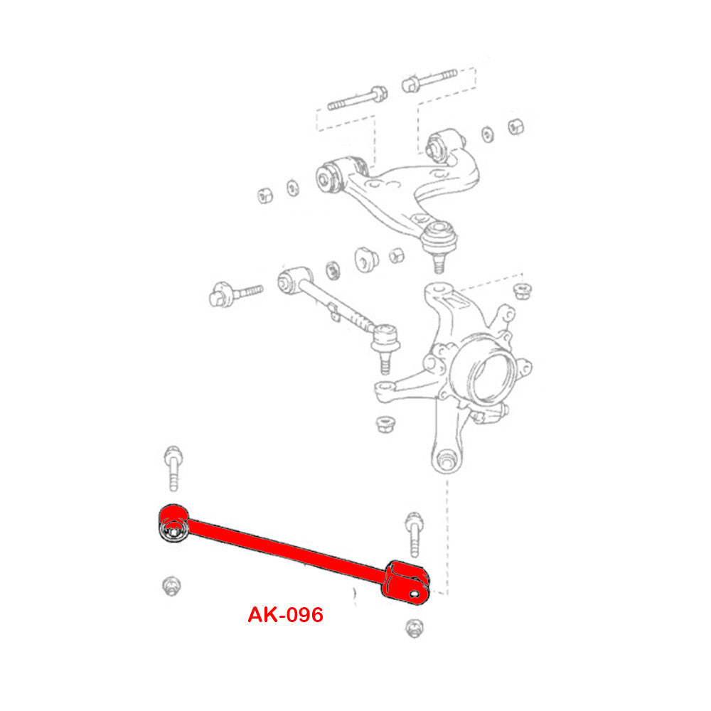 AK-096-A-Lexus-IS300-Adjustable-Rear-Traction-Arms-