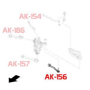 AK-156-A-Lexus-IS250-/-IS350-Adjustable-Rear-Toe-Arms-(RWD)-