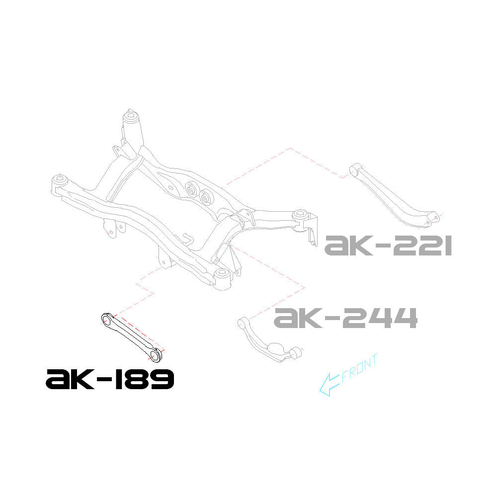 AK-189-C-Subaru-Outback-Adjustable-Rear-Lateral-Links-Spherical-Bearing