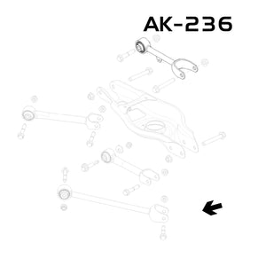 17-24 Tesla Model 3 Godspeed Rear Upper Camber Arms