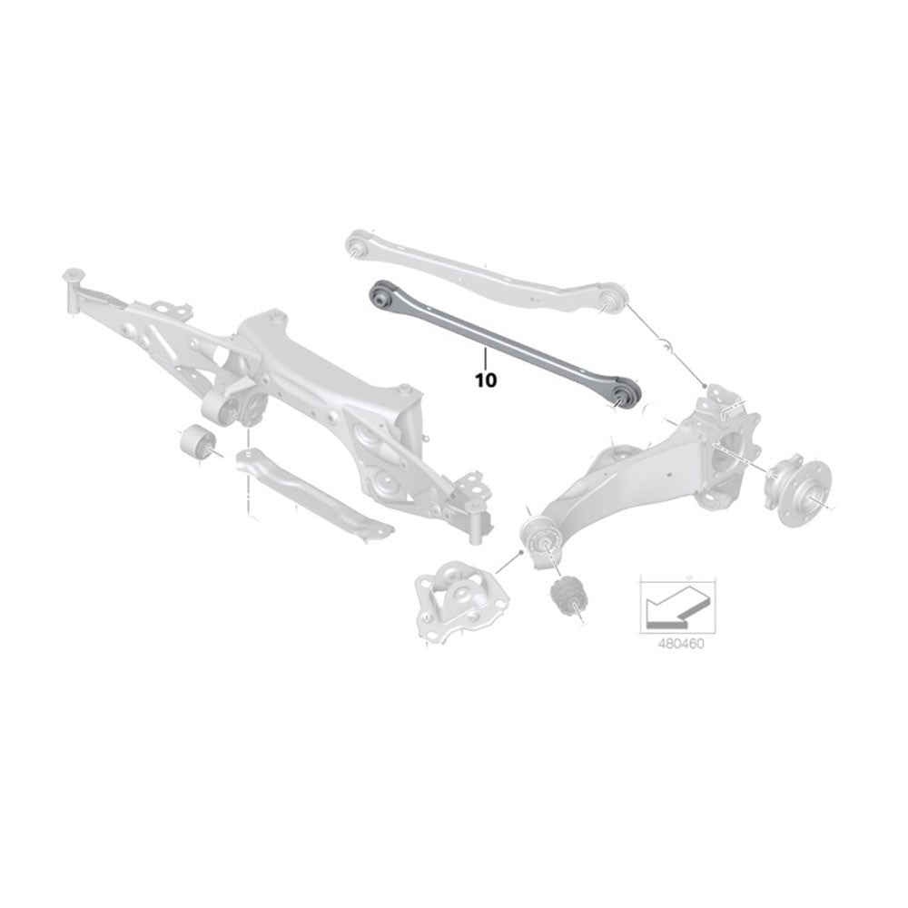14-UP Mini Cooper Godspeed Adjustable Rear Camber Arms