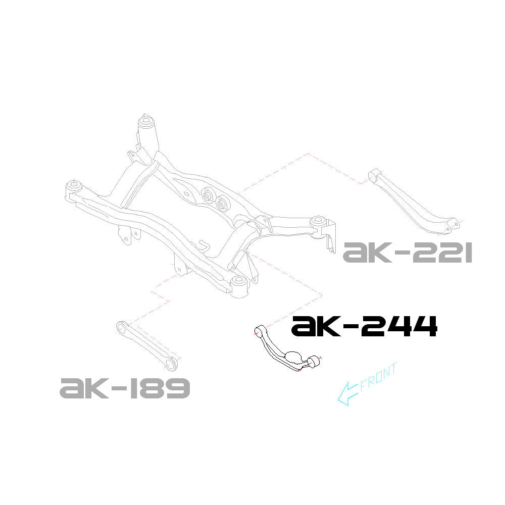 05-09 Subaru Outback Adjustable Rear Camber Arms