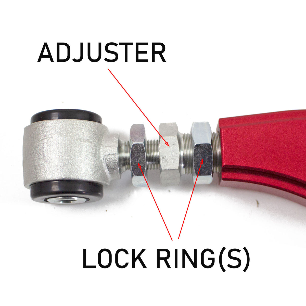 18-up Honda Accord Godspeed Rear Camber Arms- Urethane Bushings