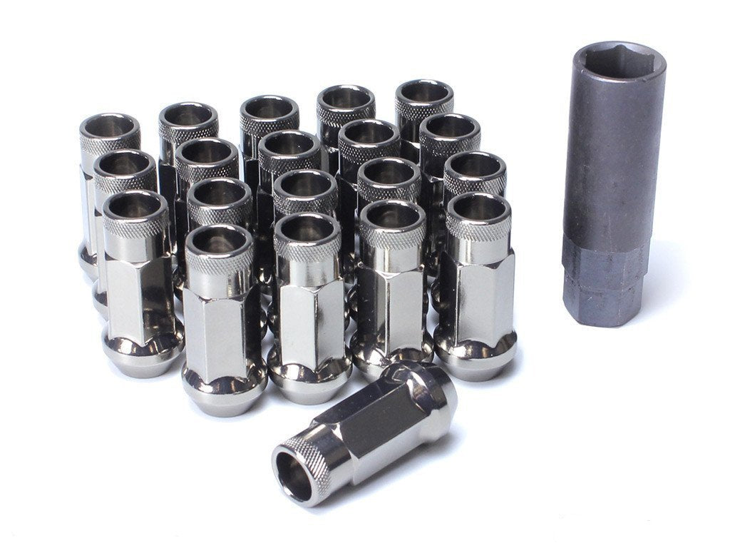 Extended Racing Lug Nuts 20pcs - Titanium