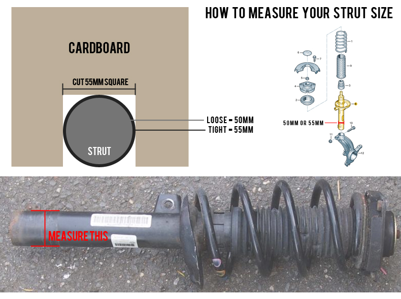 10-17 VW Jetta S Mk6 50mm BC Racing Coilovers - BR Type
