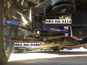 09-14 Acura TL/TSX Megan Racing Rear Traction Rods