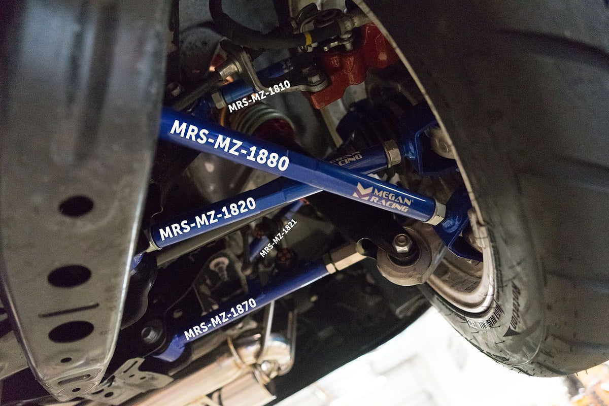 16-UP Mazda Miata Megan Racing Rear Upper Rear Arms With Pillowball