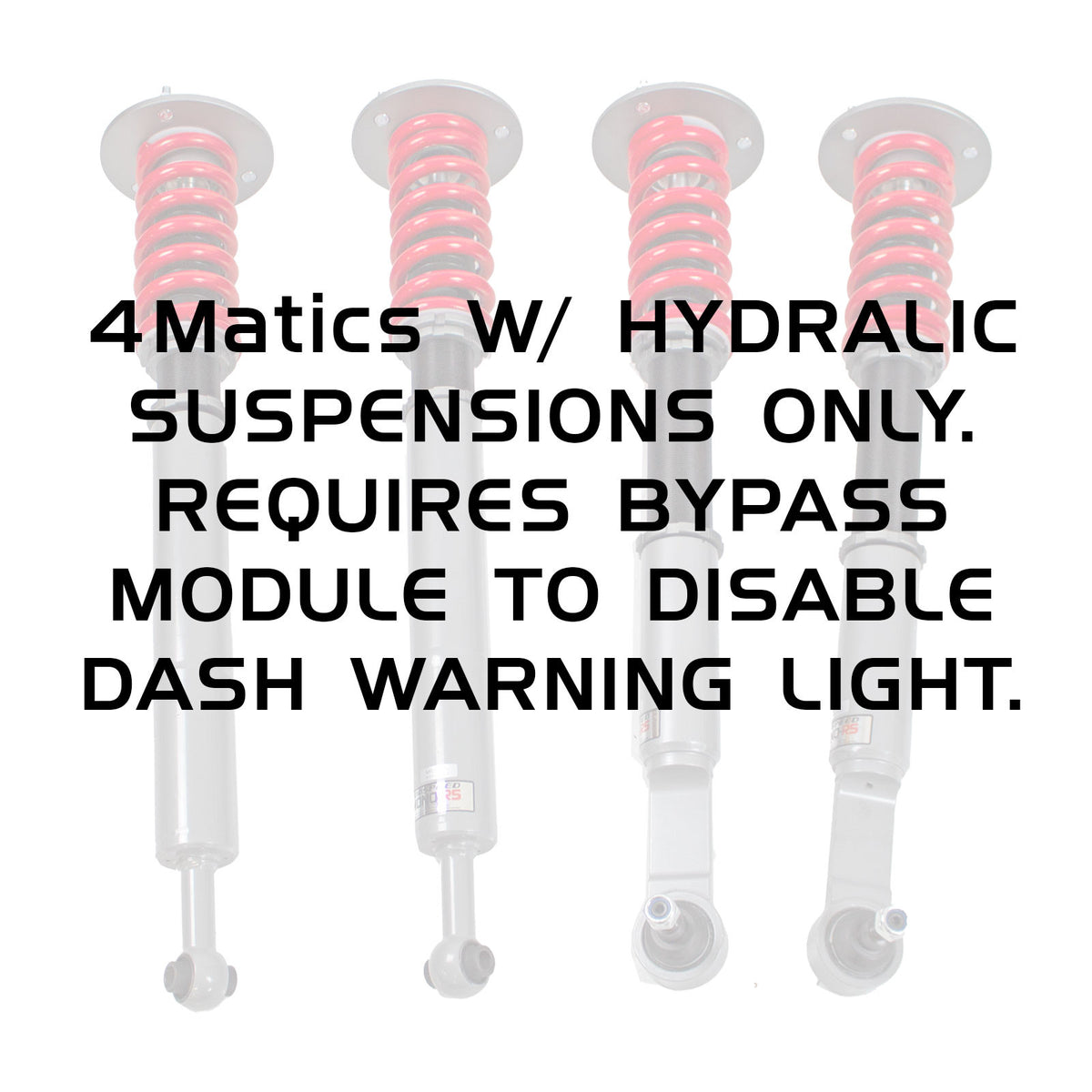 09-14 Mercedes CL Class AWD C216 Godspeed Coilovers- MonoRS