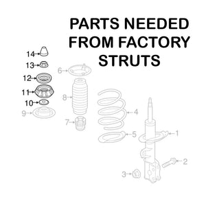 12-18 Hyundai Accent (RB) Godspeed Coilovers- MonoSS