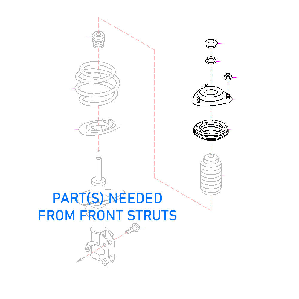18-21 Subaru Forester Godspeed Coilovers- MonoSS
