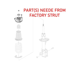 15-22 Jeep Renegade FWD Godspeed Coilovers- MonoSS