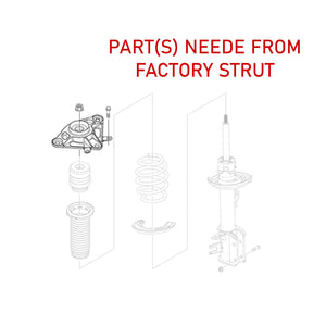 15-22 Jeep Renegade FWD Godspeed Coilovers- MonoSS