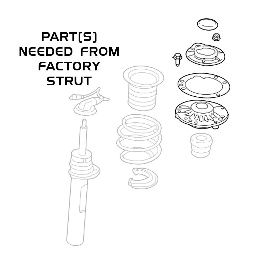 14-22 Mini Cooper w/o VDC F55/F56/F57 Godspeed Coilovers- MonoSS