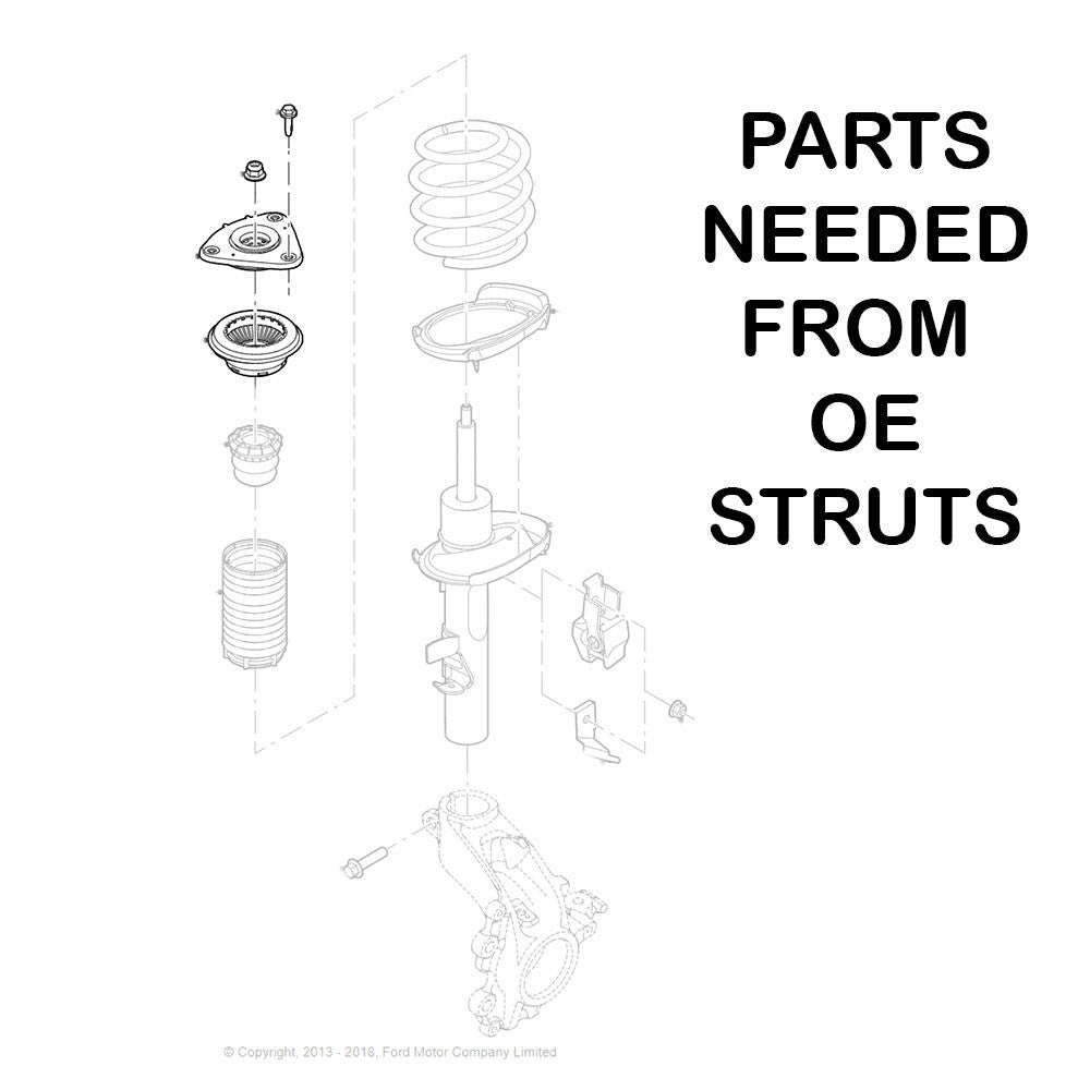 13-16 Lincoln MKZ Godspeed Coilovers- MonoSS