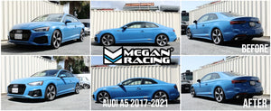 17-21 Audi A4 / A5 53mm Front Struts Megan Racing Coilovers - Euro Series