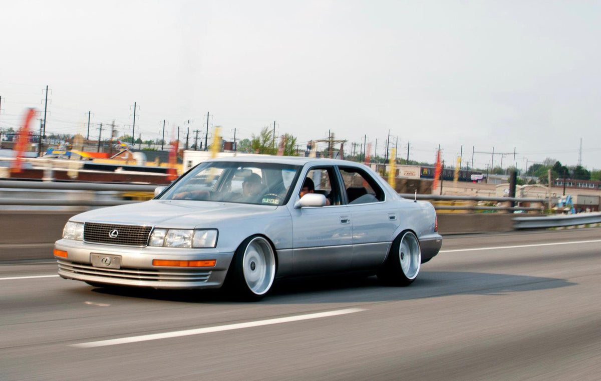 LS400 with BC Coilovers - BR Type Coilovers