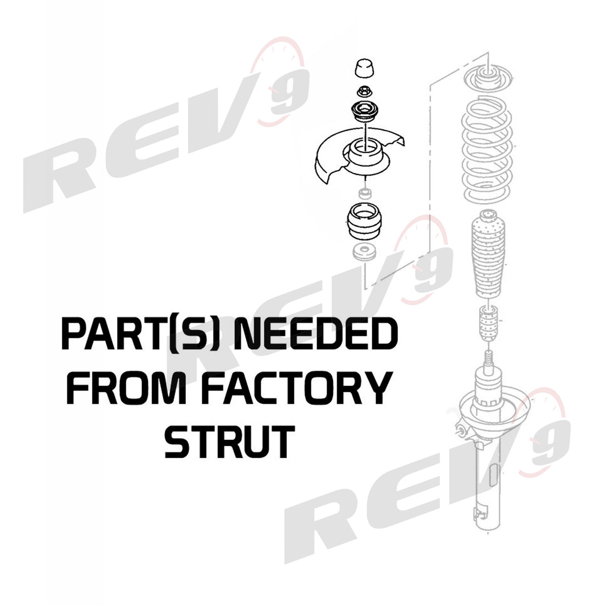 00-06 Audi TT AWD Rev9 Hyper Street II Coilovers