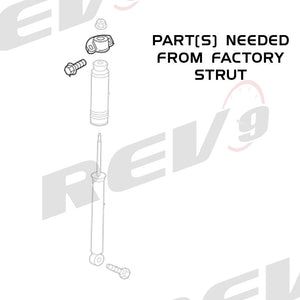 10-15 Chevy Cruze Rev9 Hyper Street II Coilovers