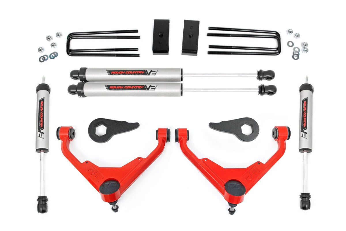 01-10 Chevy/GMC 2500HD/3500HD/Suburban 2500/Yukon XL 2500 3 Inch Lift Kit - Rough Country