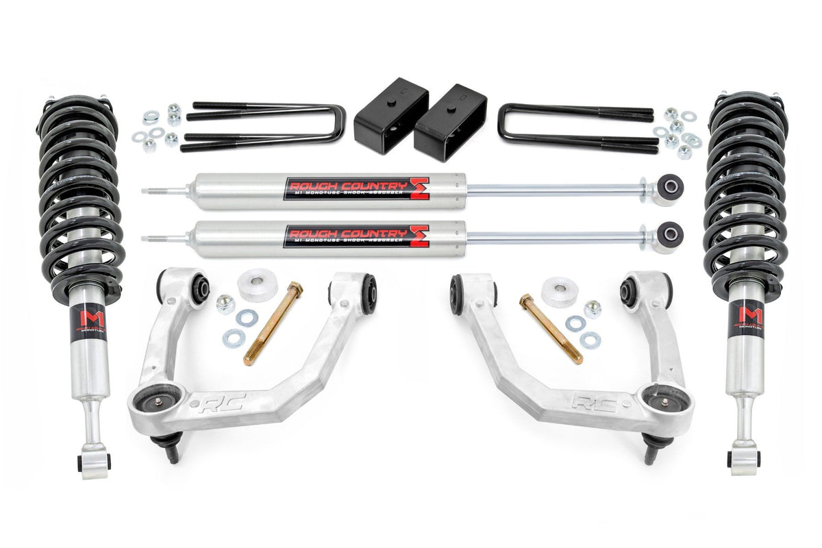 05-23 Toyota Tacoma 2WD/4WD 3.5 Inch Lift Kit w/ Rear Blocks - Rough Country