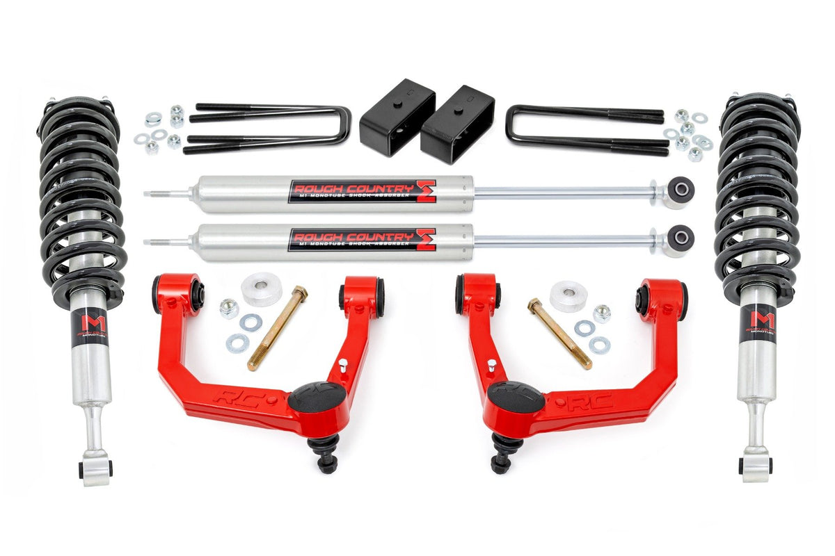 05-23 Toyota Tacoma 2WD/4WD 3.5 Inch Lift Kit w/ Rear Blocks - Rough Country