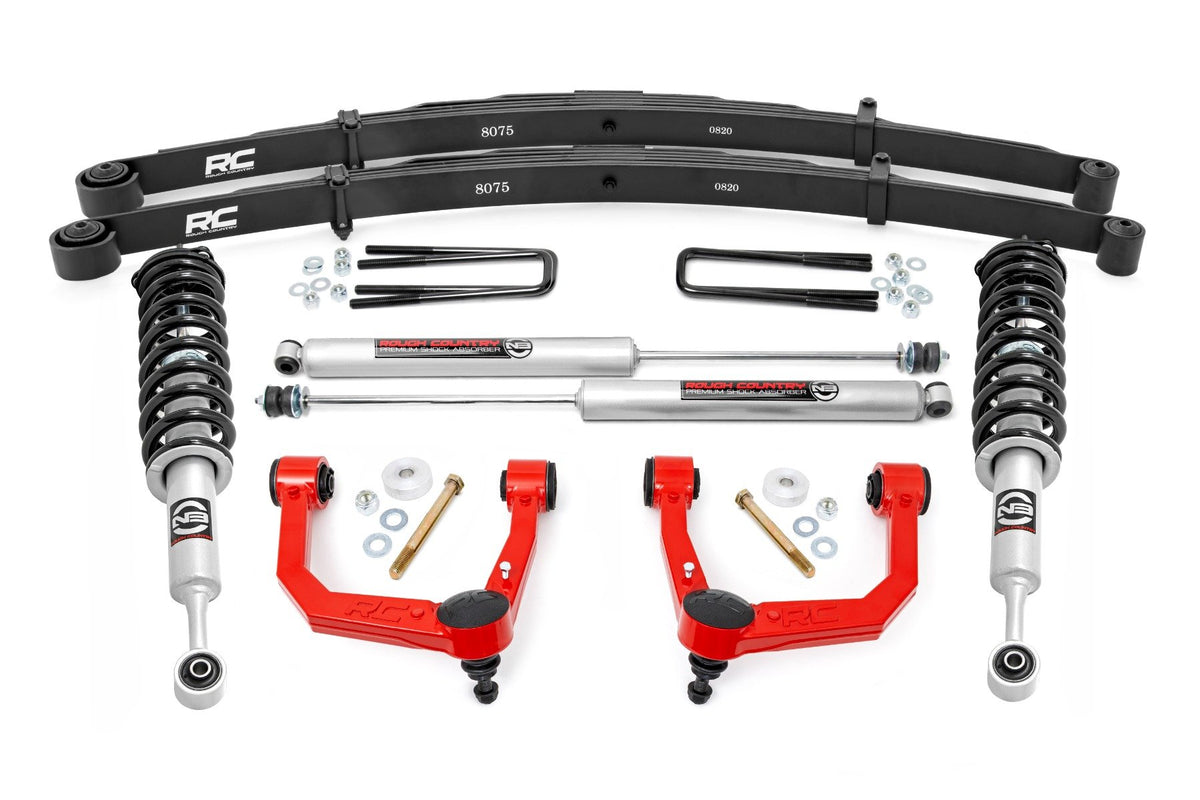05-23 Toyota Tacoma 2WD/4WD 3.5 Inch Lift Kit w/ Rear Leaf Springs - Rough Country
