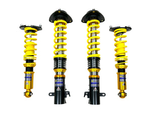 06-11 Honda Civic Yellow Speed Coilovers- Dynamic Pro Gravel