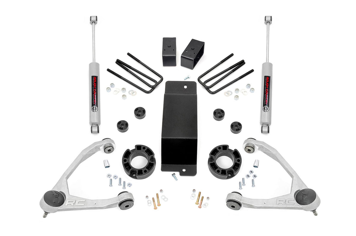 07-16 Chevy/GMC 1500 4WD 3.5 Inch Lift Kit - Rough Country