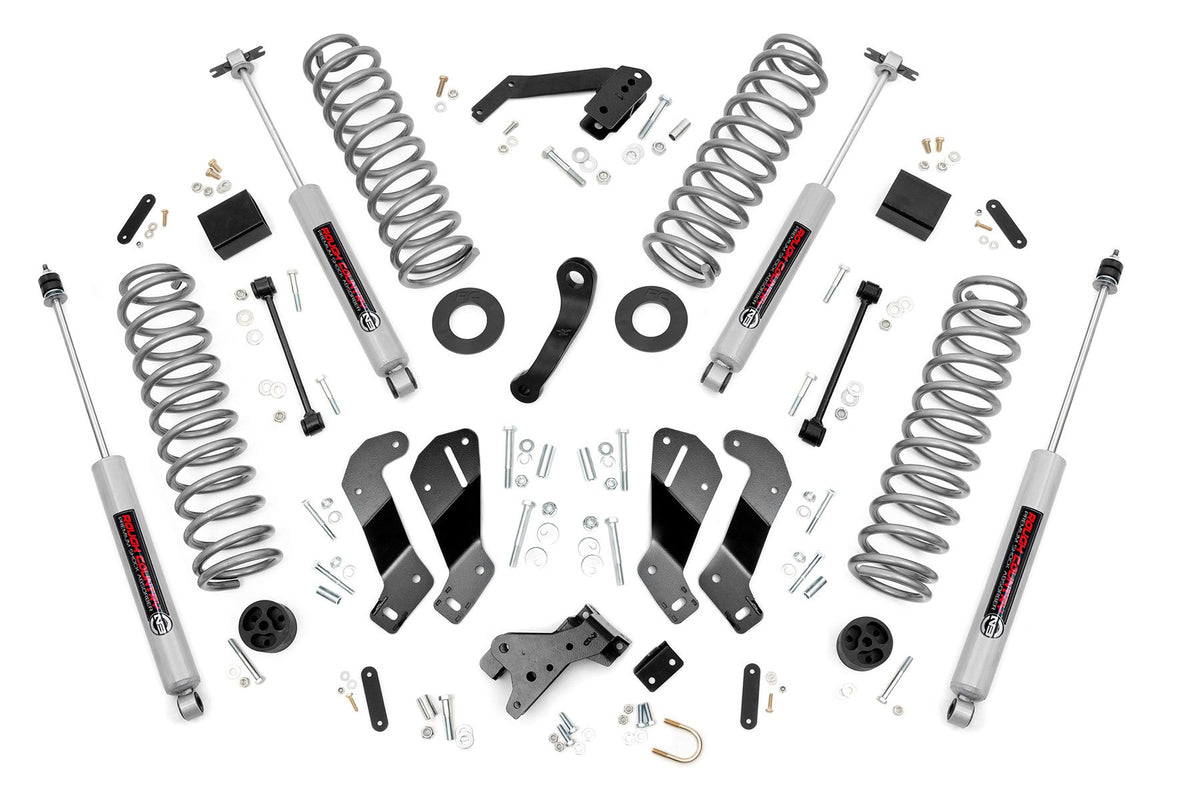 07-18 Jeep Wrangler Unlimited 2WD/4WD 3.5 Inch Lift Kit - Rough Country