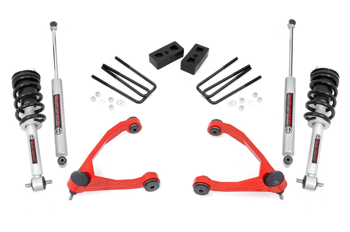 07-16 Chevy/GMC 1500 RWD 3.5 Inch Lift Kit - Rough Country